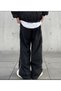 Y2k STRIP DETAIL UNISEX PARACHUTE TRACK PANTS / TROUSERS - 4