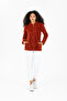 Women's Tile Zippered Fleece Cardigan - 5
