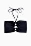 63557 Black Strapless Bikini Top - 4
