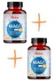 Mag3 Magnesium Citrate, Magnesium Bisglycinate, Magnesium Malate + Vitamin B6 60 Capsules 2 Pieces