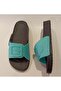 Turquoise Anatomical Sole Soft Plastic Extra Light Women's Pool Sea Beach Home And Street Slippers Eva - 6