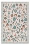 Beige Botanical Nature Theme Woven Base Decorative Carpet 1735