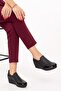 Genuine Leather Wedge Heel Casual Mom Shoes Ell.6964