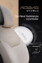 Car Seat Cushion Suede Beige - Exclusive Premium - 3