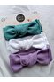 3-Piece Combination Handmade Baby Girl Bow Bandana