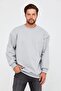 Sweatshirt Unisex Unprinted Crew Neck Oversize Sweatshirt - 2