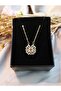 1. Quality Stainless Steel Magnet Openable Clover Heart Love Necklace