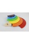 7 Piece Waldorf Rainbow Semicircular Painting Set - 4