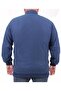 Large Size Zippered Cardigan Diamond 23281 Marine - 6