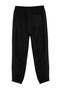 Black Regular/Normal Cut Warm Fleece Hidden Lace-Up Jogger Sweatpants Tmnaw24Ea00021 - 8