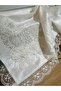 Guipure Embroidered Velvet Dowry Box Luxury Bundle Promise Engagement Wedding Bundle Table Coffee Table Machine Cover 90*90cma - 2