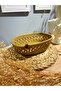 Saturn Natural, Jute, Patterned, Basket, In-Cabinet, Children's Room, Organizer, Storage Basket, Bread Basket - 3
