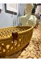 Saturn Natural, Jute, Patterned, Basket, In-Cabinet, Children's Room, Organizer, Storage Basket, Bread Basket - 2