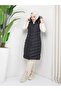 WOMEN'S LONG FRONT ZIP HOODED INFLATABLE VEST - 7