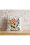 Love Themed Written 4-Piece Digital Printed Throw Pillow Cover in Blue Red Pink Colors - 5