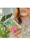 iPhone 12 Compatible Green Hologram Live Is Simple Written Heart Selfie Ring Case