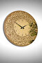 46 cm Real Mirror Plexi Figure Decorative Wall Clock with Verse - 2