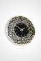46 cm Real Mirror Plexi Figure Decorative Wall Clock with Verse - 3