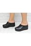 Genuine Leather Women's Wedge Heel Slippers 34-35-36-37-38-39-40-41-42 - 3