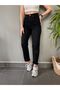 Tess High Waist Black Mom Jeans Power Lycra Stretchy Jeans (Buy 1 Size Small) - 2