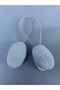 Curtain Latch Colorful String Oval 2 Pack Magnetic Curtain Collector