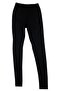 Girl's Black Winter Thermal Underwear Long Tights - 2