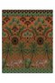 Safari Theme Tiger and Ethnic Patterned Woven Base Decorative Carpet 1734