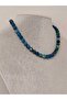 Apatite Stone Facet Cut Necklace 8mm (Fixed Clip)