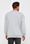 Sweatshirt Unisex Unprinted Crew Neck Oversize Sweatshirt - 4