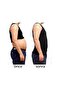 2-Piece Men's Belly Concealing Corset Undershirt Black-White - 3