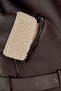 Women's Onlnewlis Faux Leather Coat 15300262 Brown - 6