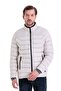 Extra Slim Fit Plain Efes Command Collar Puffer Coat - 2