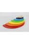 7 Piece Waldorf Rainbow Semicircular Painting Set - 5