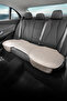 Premium Protective Back Seat Cushion High Quality Leather Isofix Compatible Extra Pocket Smoked