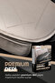 Premium Protective Back Seat Cushion High Quality Leather Isofix Compatible Extra Pocket Smoked - 6
