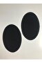 Sew-on Black Woven Elbow Knee Repair Patch Iron On with Ironing (10X15CM) (2 pieces)