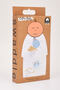 Muslin Cloth Cover Sun Pattern - Blue 120x120 cm + 4 Mouth Wipes