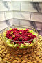 Handmade Glass Large Salad Bowl Linea Body Presentation Bowl 24x6.5 Cm - 4