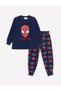 AYMİRA CLOTHING ELEGANT Stylish Warm Spiderman Fleece Boys' Pajamas Set 10 % AVAILABLE IN THE BASKET