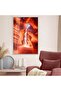 Modern Drawing Unbreakable Glass Table with Silver Metal Frame