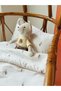 Tulip Cotton Satin Baby, Mother's Side Crib Bedding Set (60X100CM) - Vintage Floral - 2