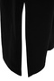 Black Slit Detailed Slim Knitted Large Size Sweatpants Tbbaw24Aj00006 - 14