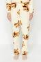Ekru Çok Renkli Ayıcıklı Wellsoft Kışlık Örme Pijama Takımı THMAW24PT00191 - 8