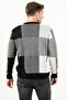 80400 Square Patterned Sweater - 4