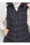 WOMEN'S LONG FRONT ZIP HOODED INFLATABLE VEST - 3