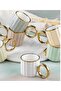 Rosemary 6-Piece Porcelain Luxury Mug Set