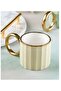 Rosemary 6-Piece Porcelain Luxury Mug Set - 5