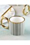 Rosemary 6-Piece Porcelain Luxury Mug Set - 3