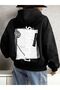 Unisex los angeles printed Oversize Sweatshirt