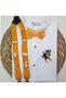 concept suspender bow tie shirt